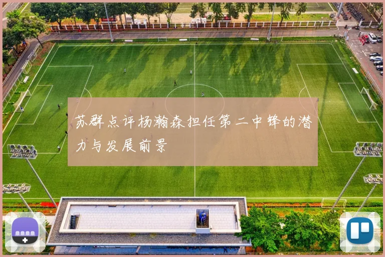 苏群点评杨瀚森担任第二中锋的潜力与发展前景
